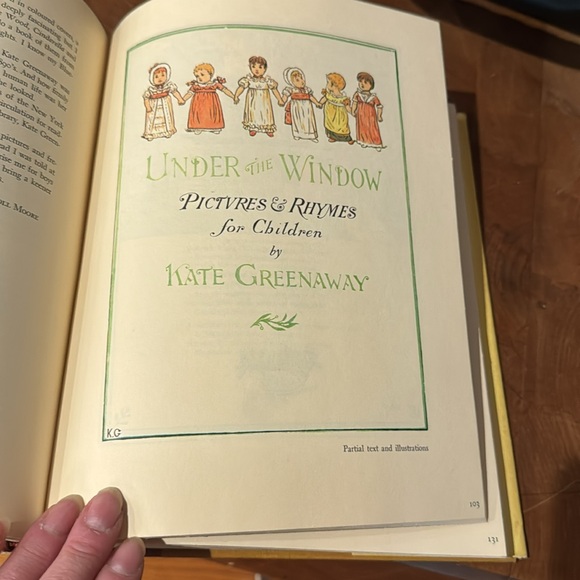 1967 Kate Greenaway Treasury Book - Picture 12 of 13